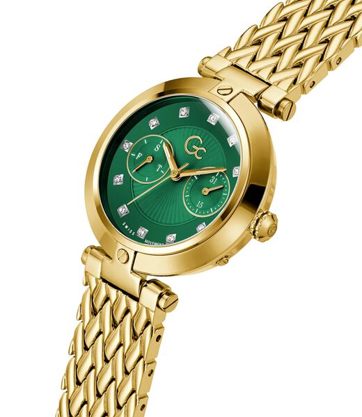 LW VOGUE YG CS WHT DL 36.5MM QTZ YG SS BRCT FW23