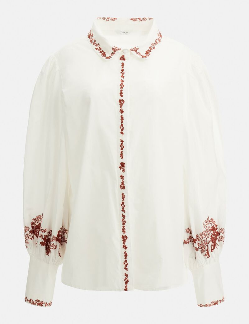 Embroidered Details Shirt