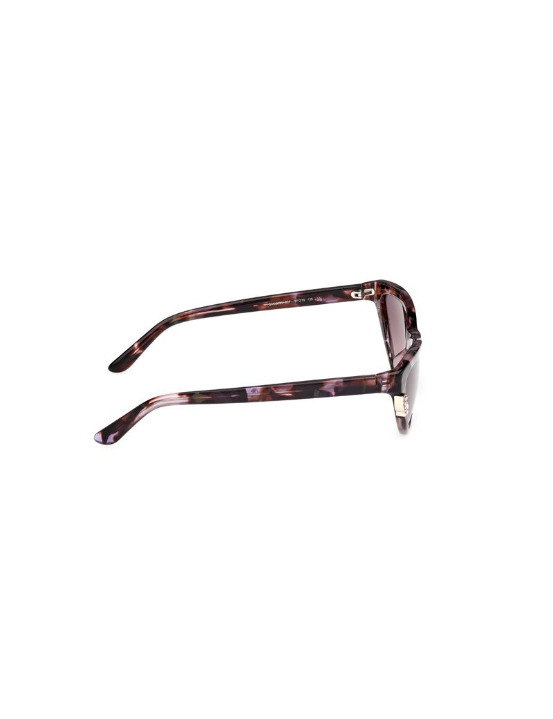 Cat-eye plastic sunglasses