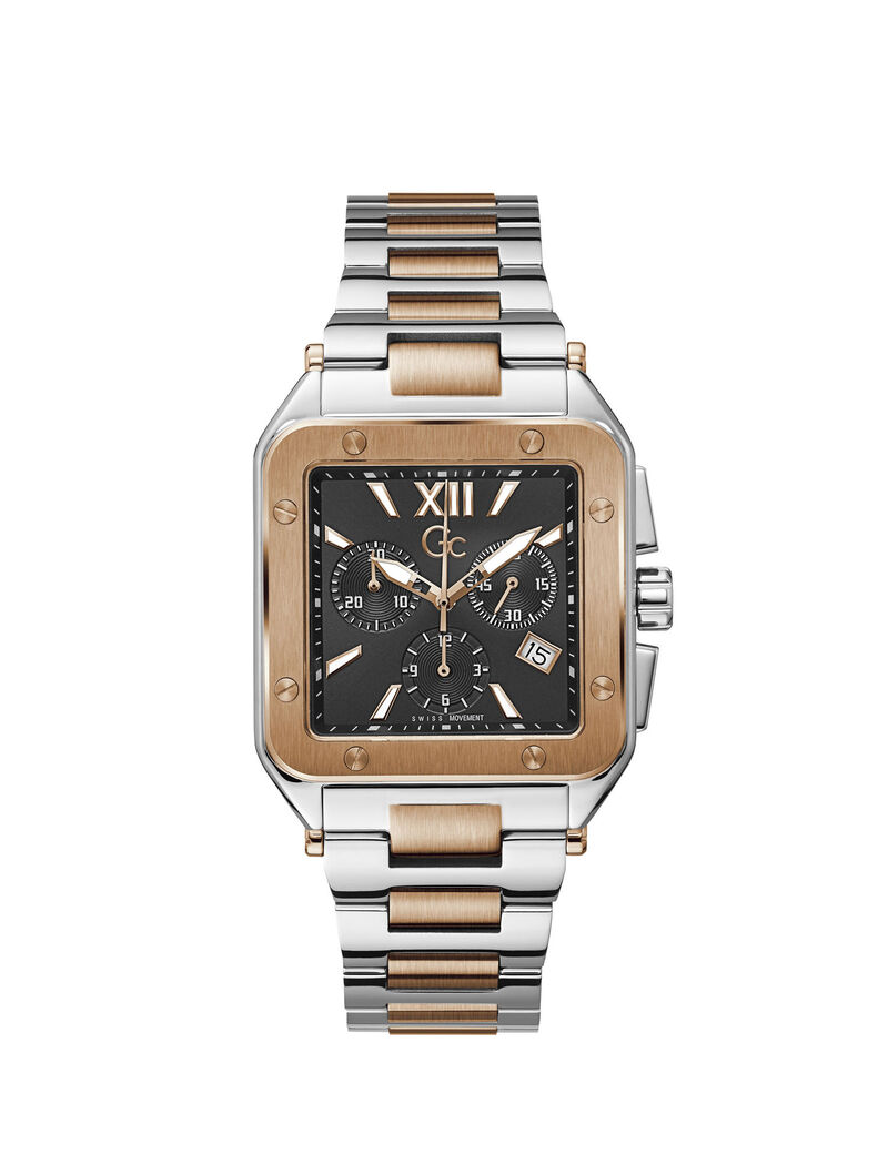 ساعة جي سي مربعة متعددة الوظائف