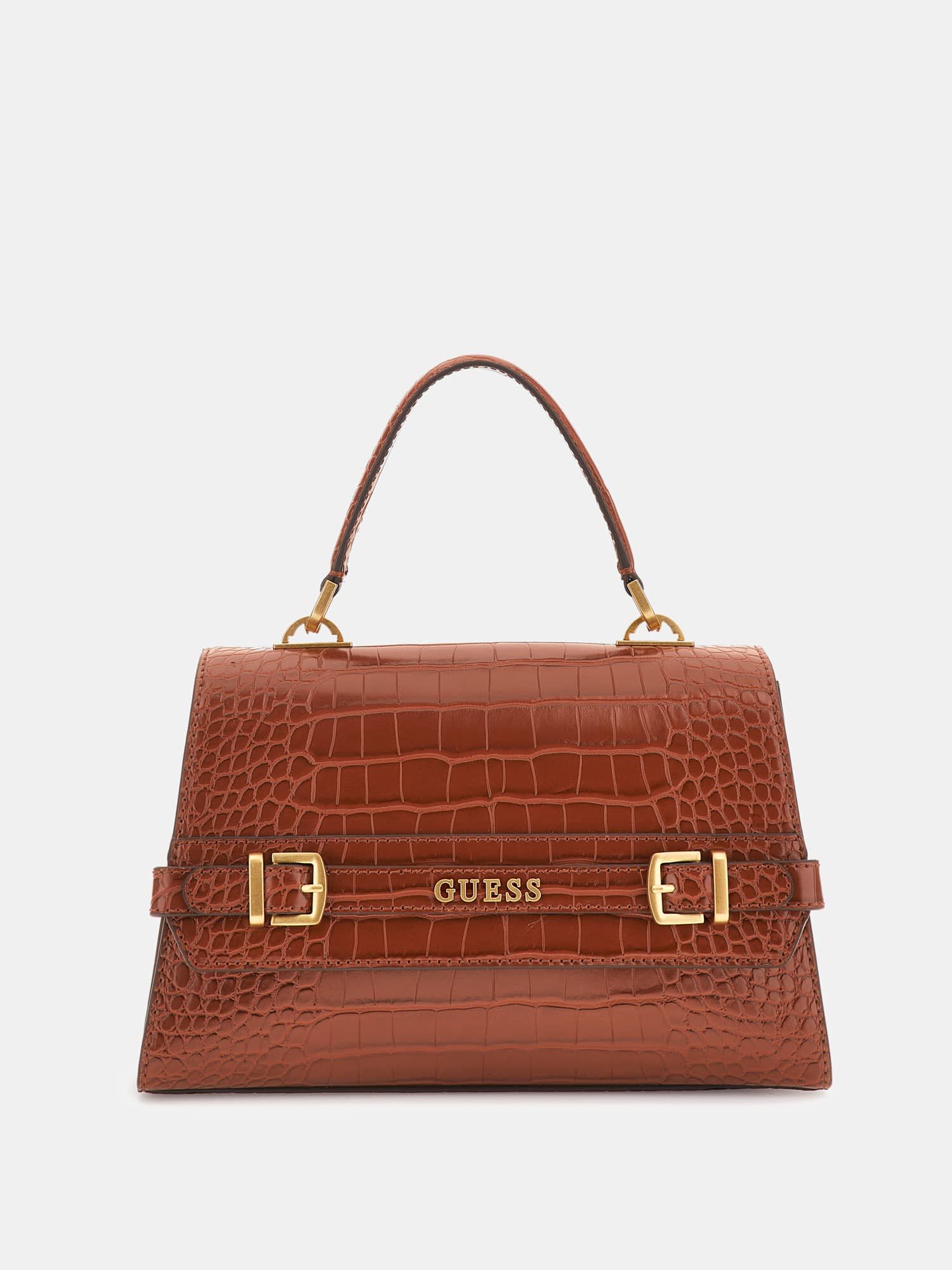 Guess brown leather purse new arrivals