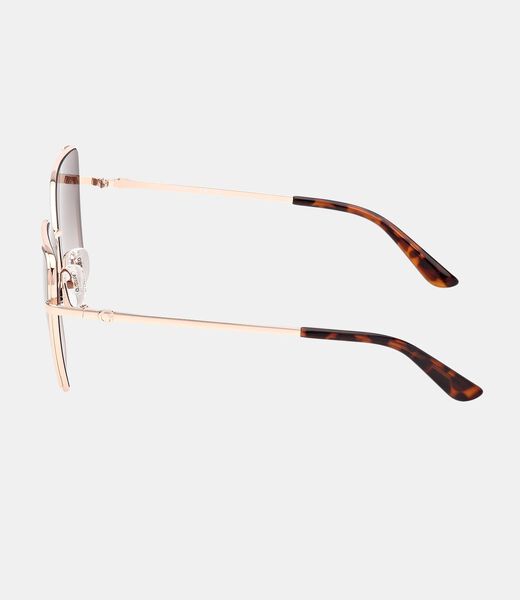 Geometric Butterfly Metal Sunglasses