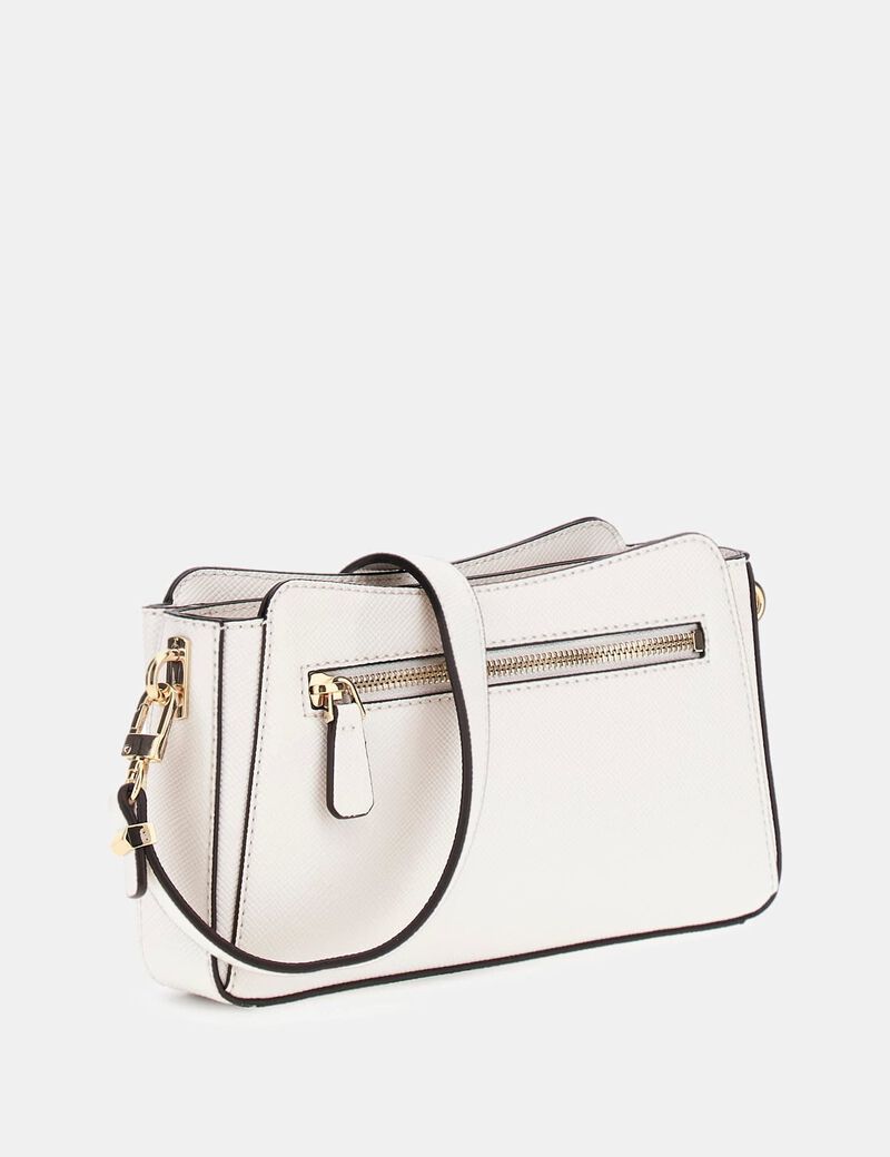 Rosalba Saffiano Mini Crossbody Bag