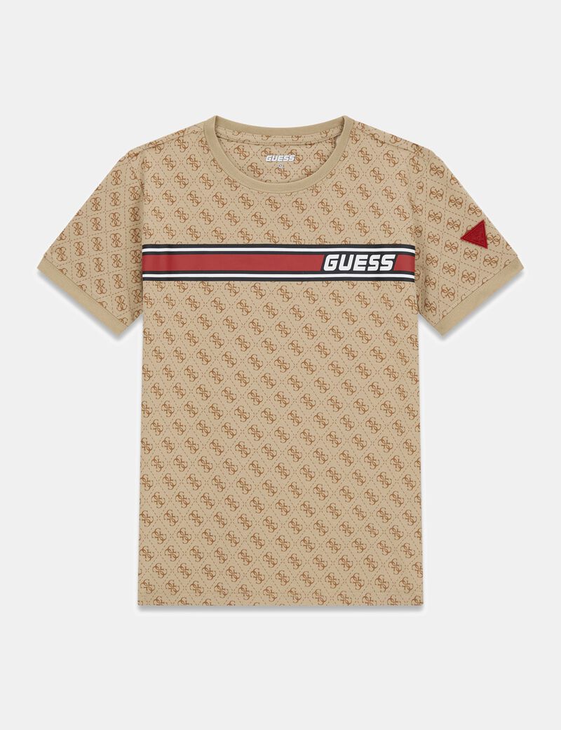 4G logo print stretch t-shirt