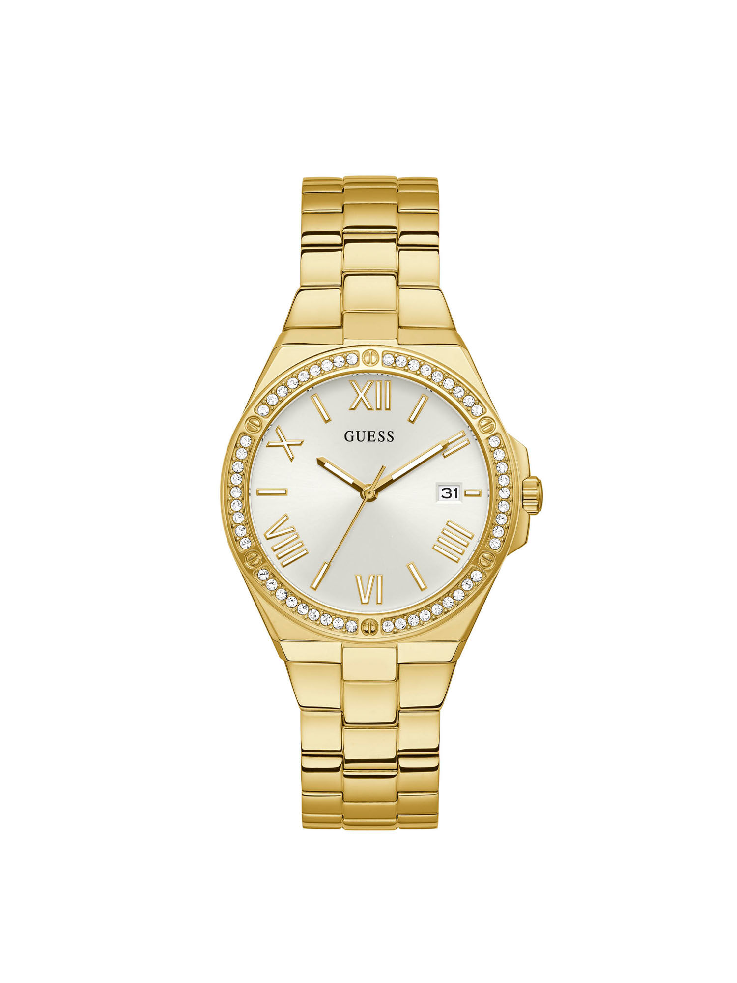 Guess golden watches sale