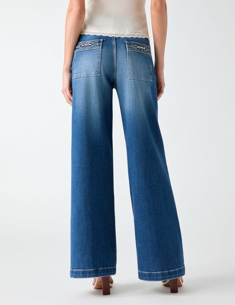 guess bellagio wide leg jeans