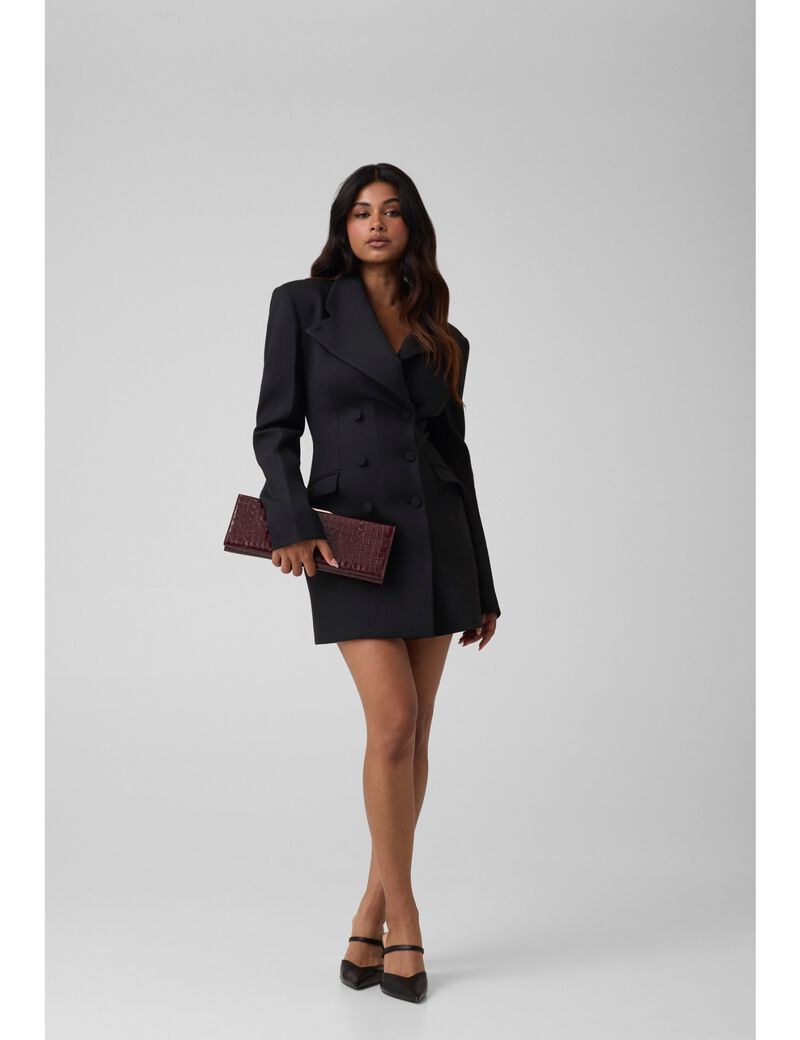 جيس double breast belted dress
