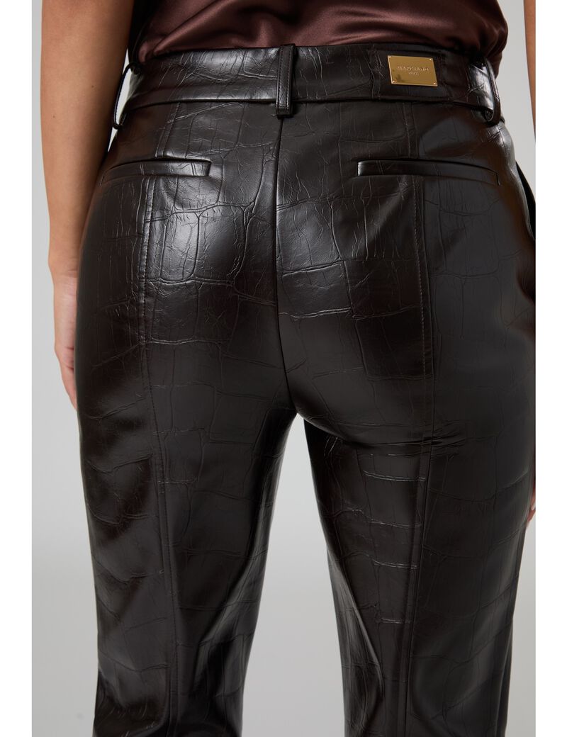 guess marciano faux leather pants