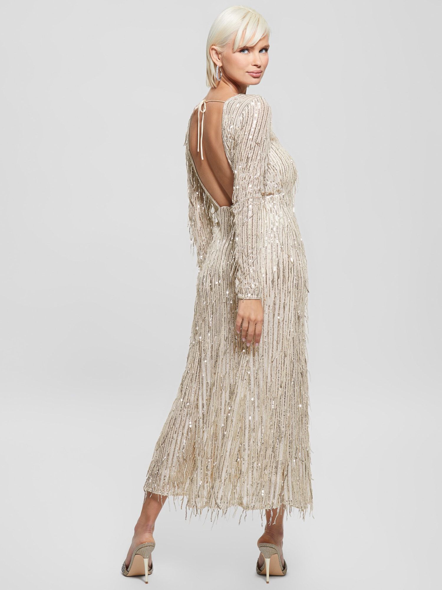 Guess fringe dress new arrivals