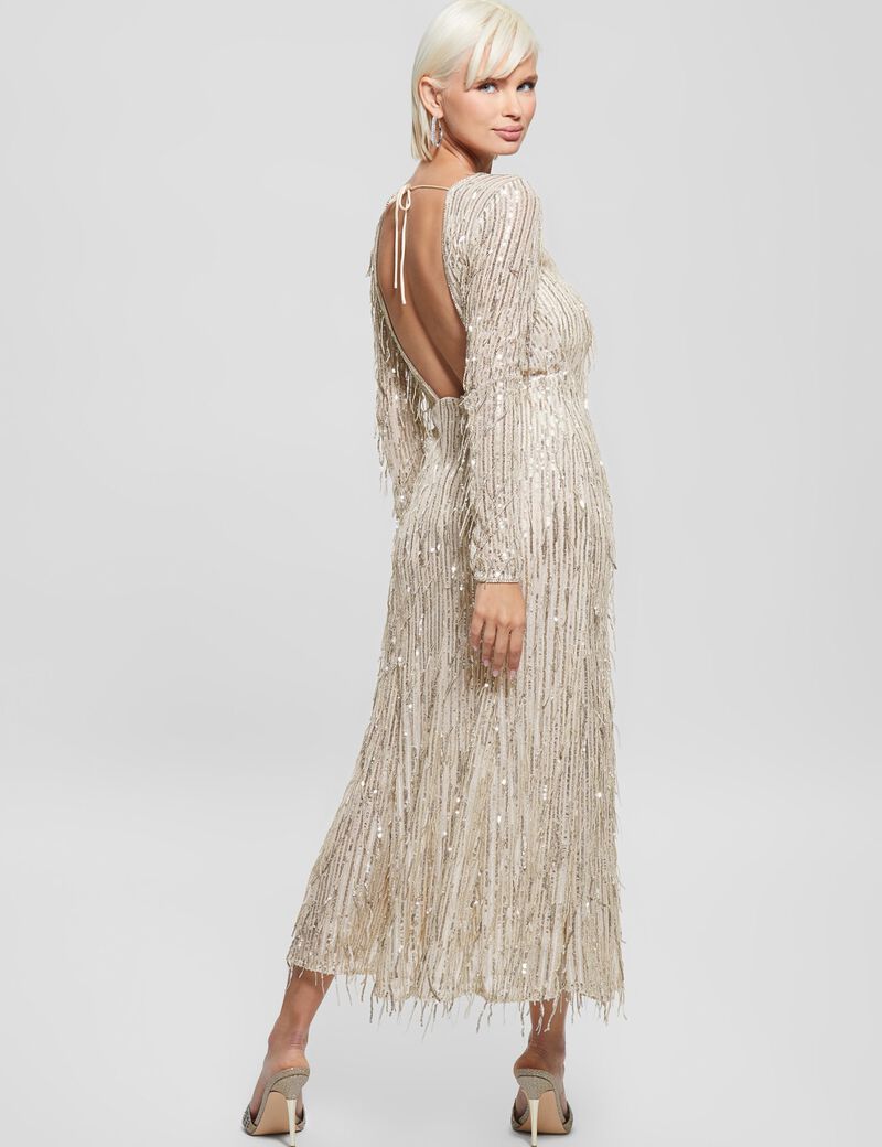 Fringes With Sequins Dress