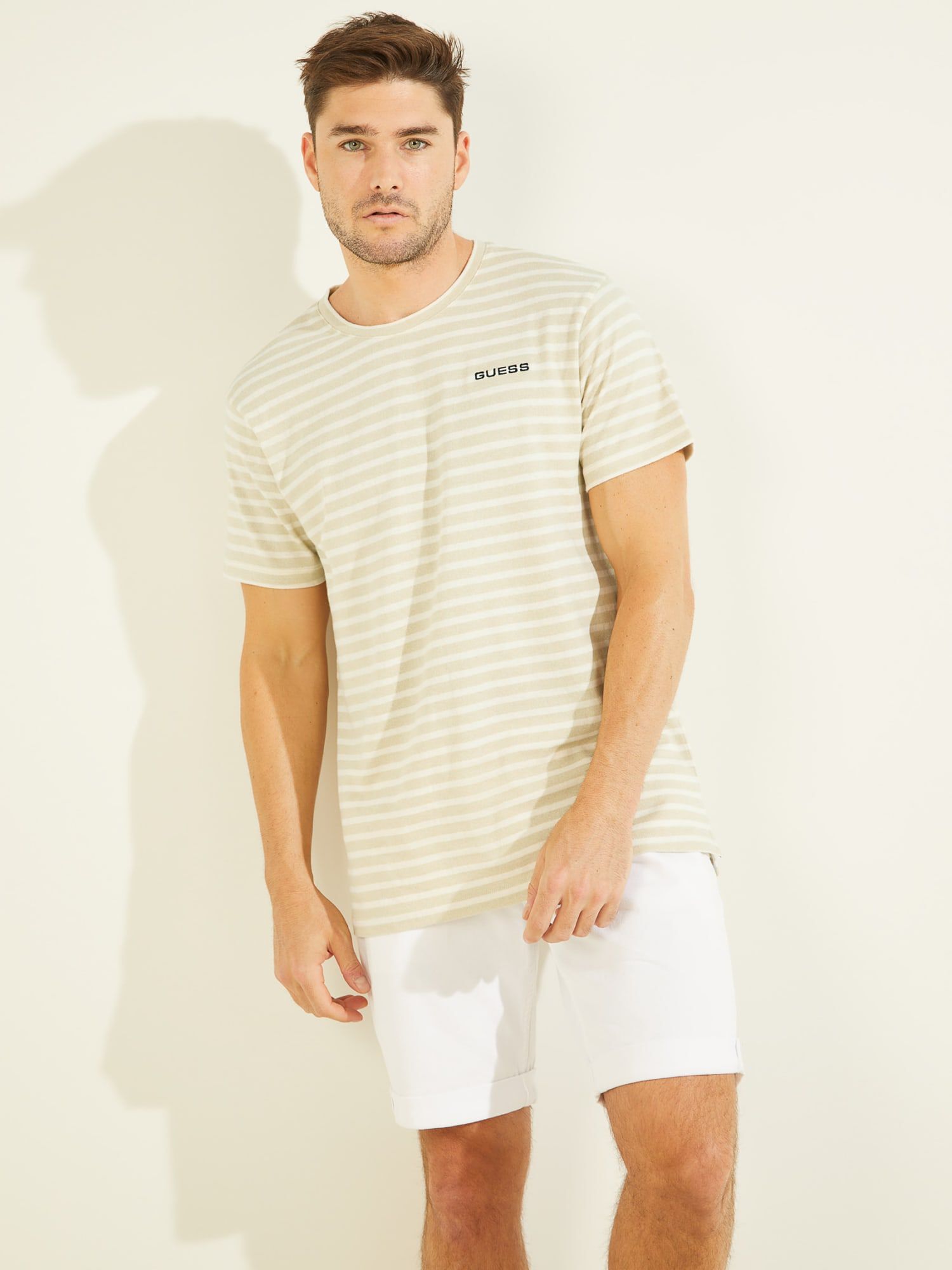 Shop GUESS Online Striped T Shirt