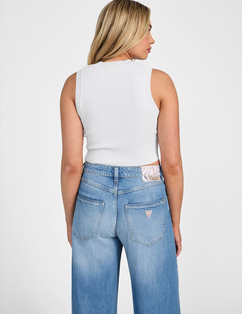 Small triangle tank top