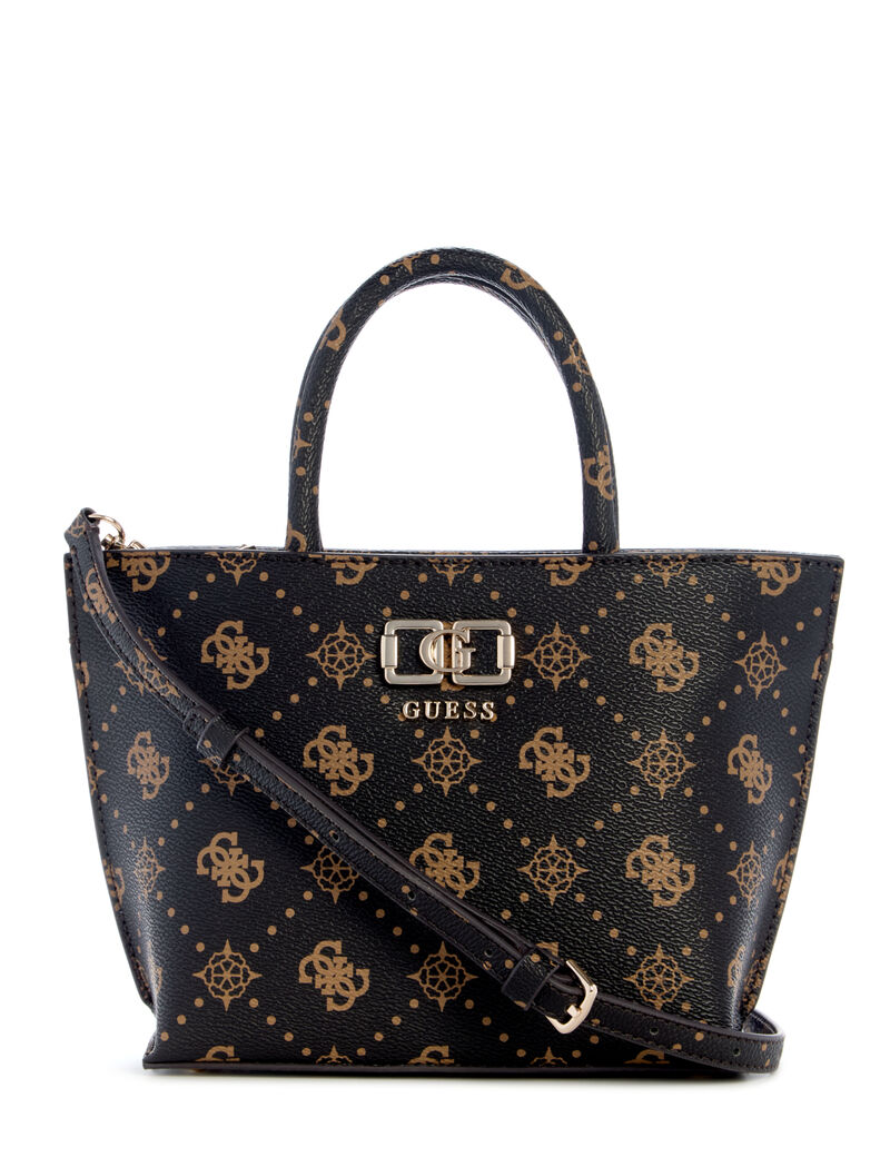 guess emelie logo tote bag