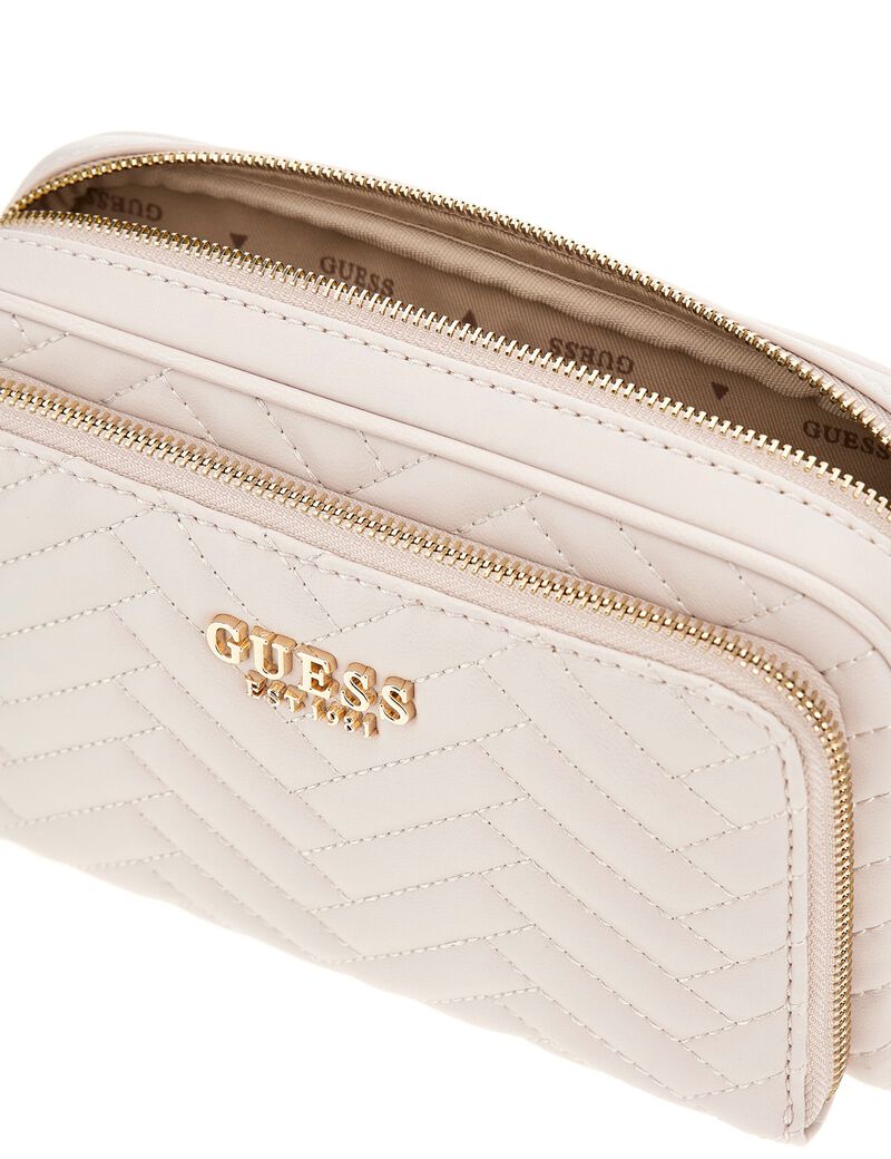 guess anning quilted mini crossbody