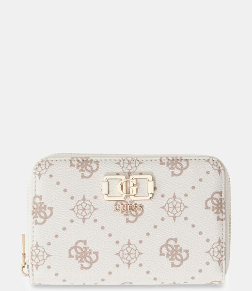 Emelie Logo Medium Zip Around