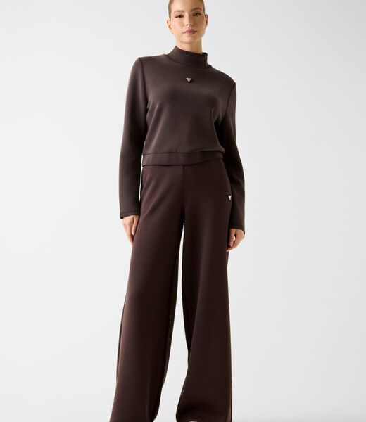 High neck sweatshirt