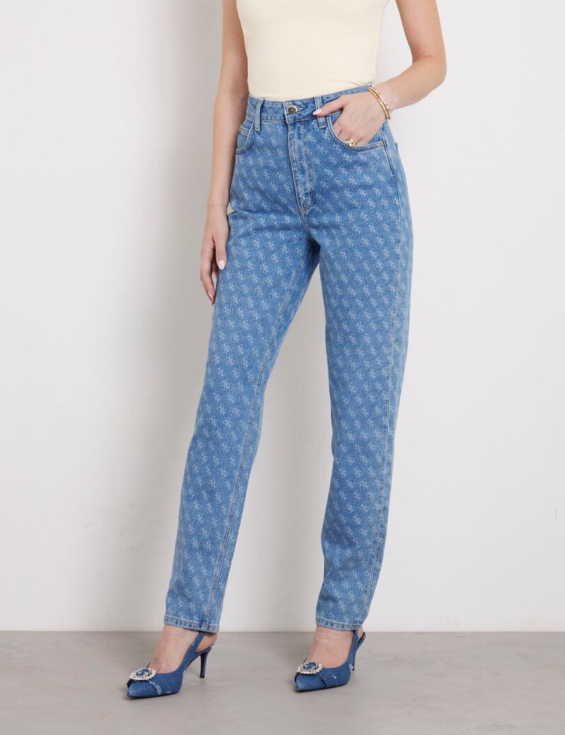 بنطال جينز بشعار 4G