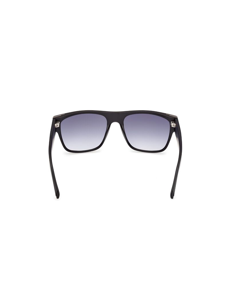 Square gradient smoke sunglasses