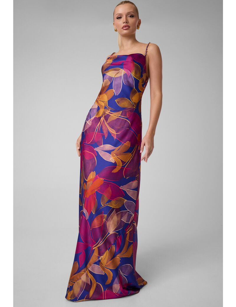 جيس marciano printed maxi dress