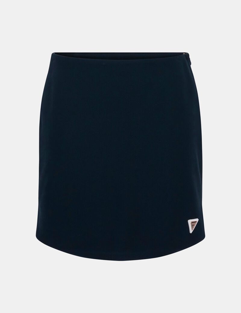 Side splits mini skirt
