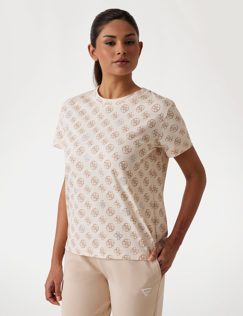 تي شيرت بشعار 4G بالكامل