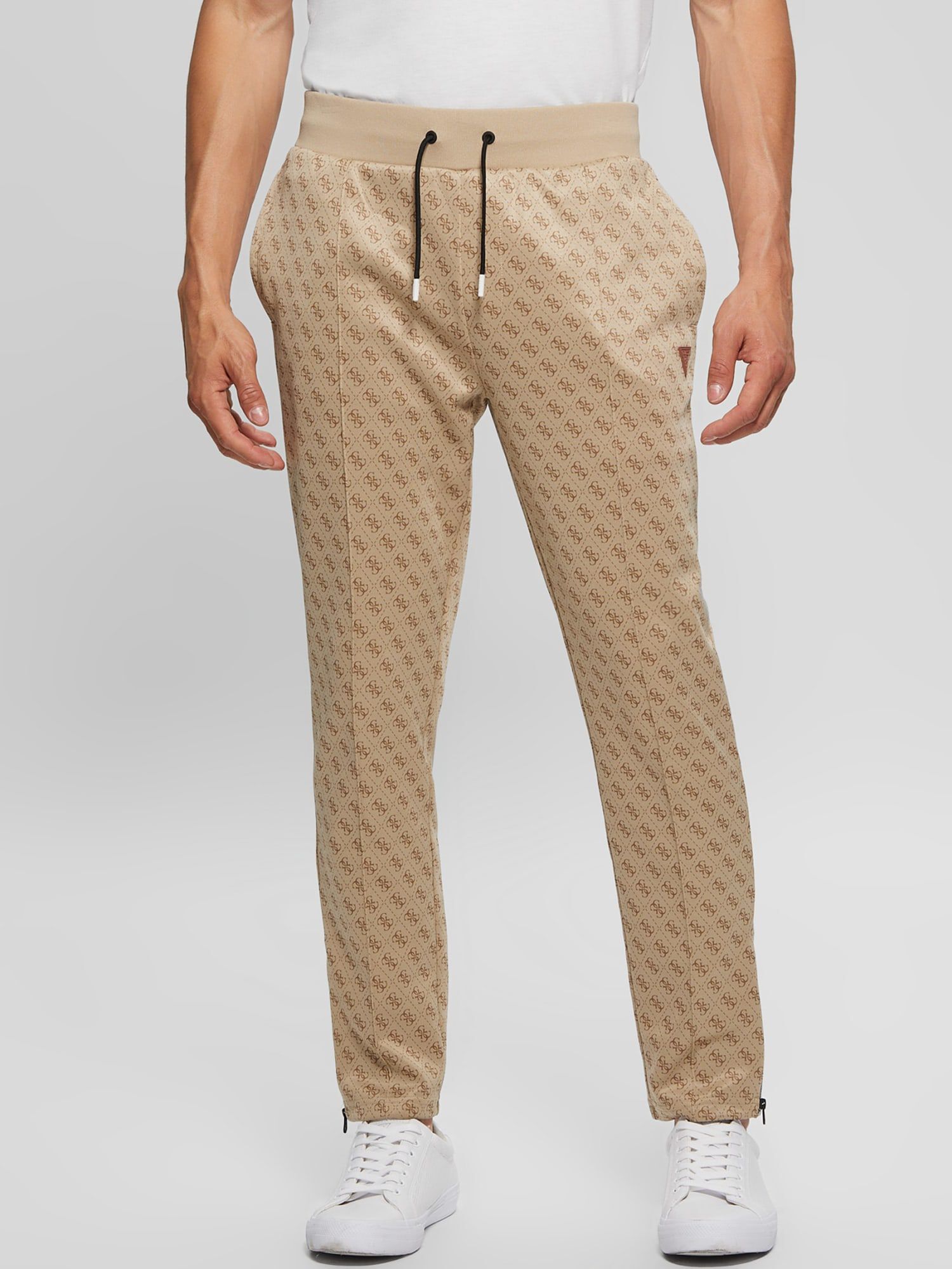 Canvas jogger pants outlet