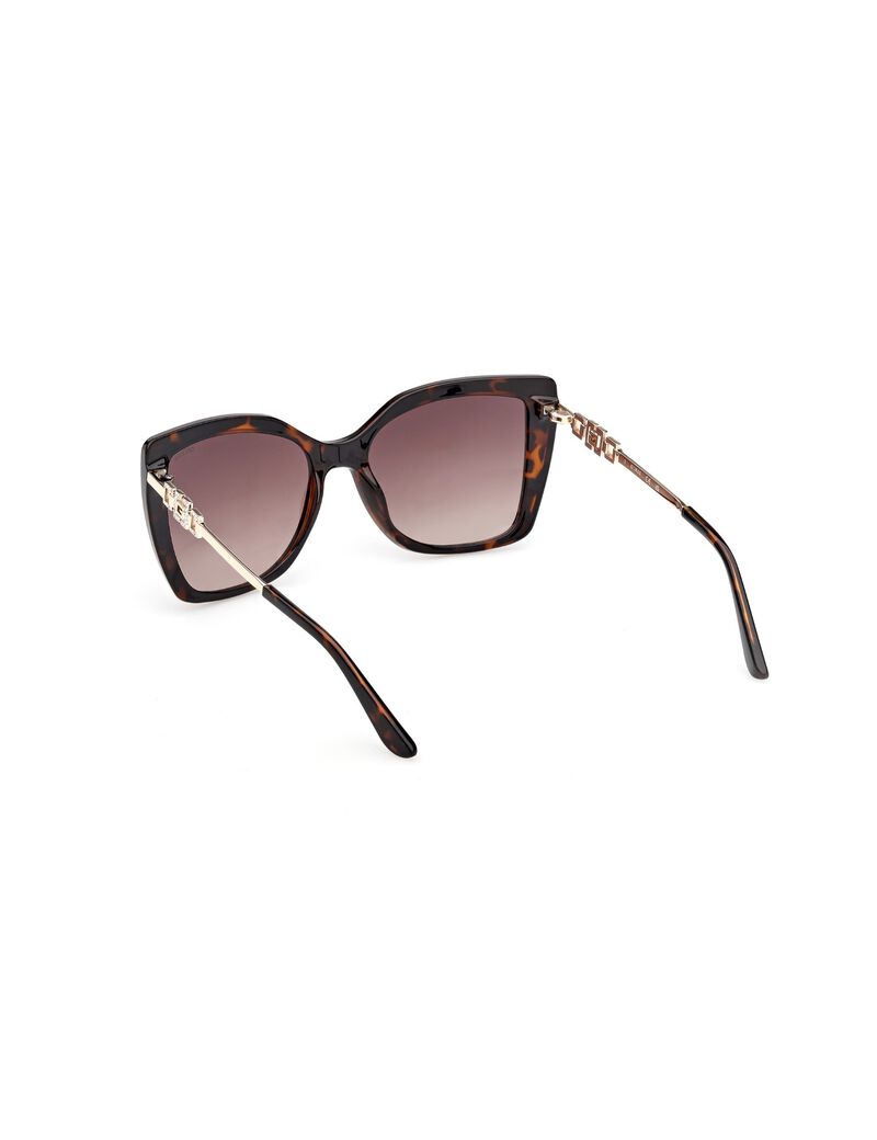 guess geometric sunglasses
