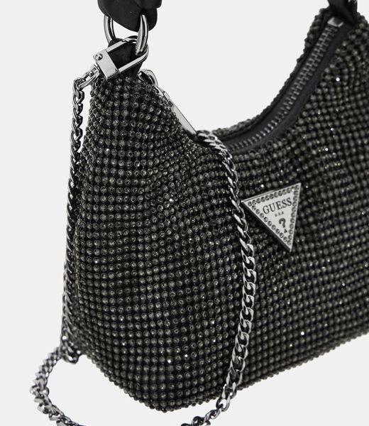 Lua rhinestone-detailed mini handbag