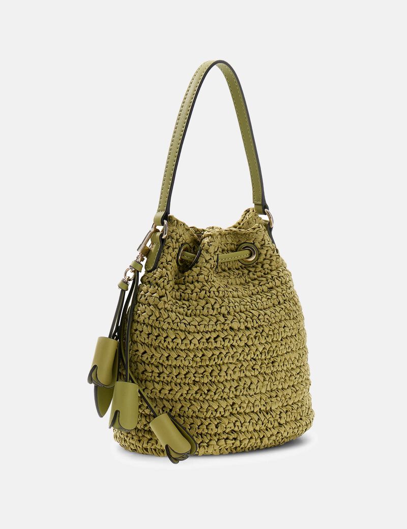 guess ofelia top handle bucket bag