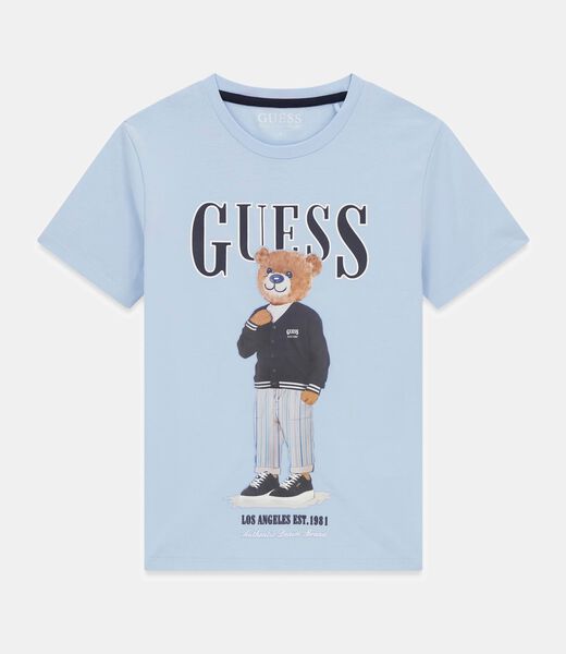 guess teddy bear t shirt