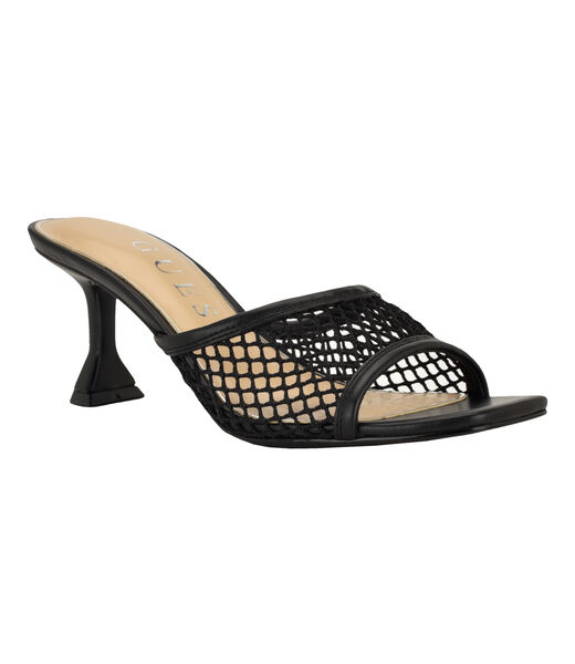 Kebba Mesh Squared Toe Slip-On Dress Sandals