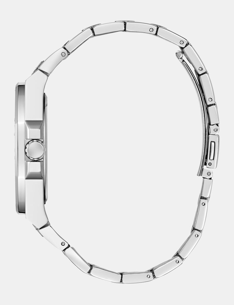 Ladies Silver Tone Multi-function Watch