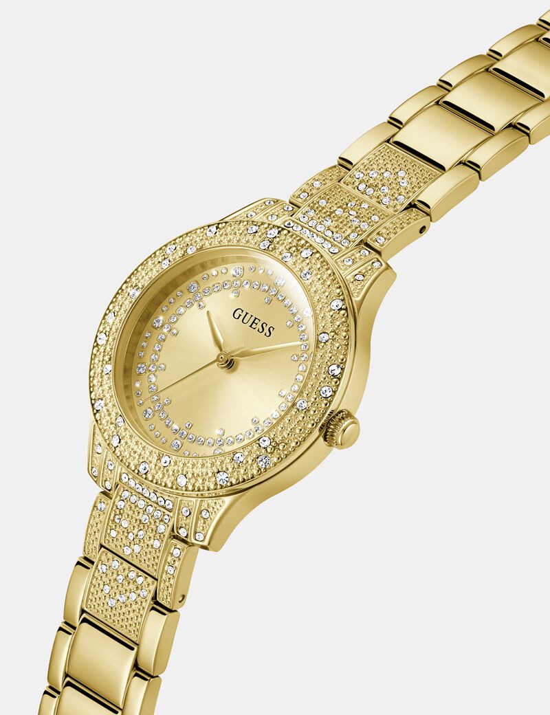 Ladies Gold Tone Analog Watch