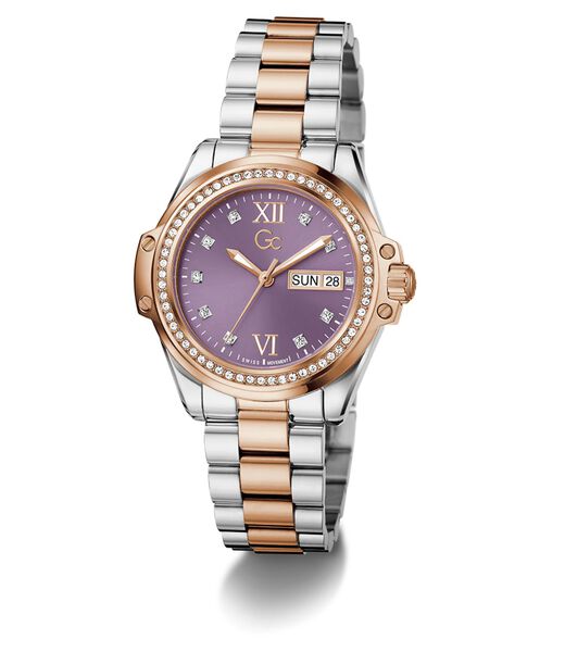 Gc Bolt Lady mid size metal watch