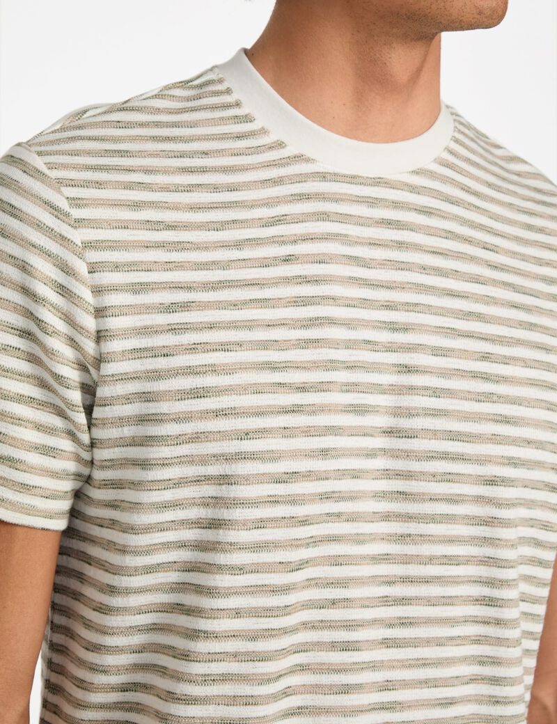 بلوزة محبوكة مخططة