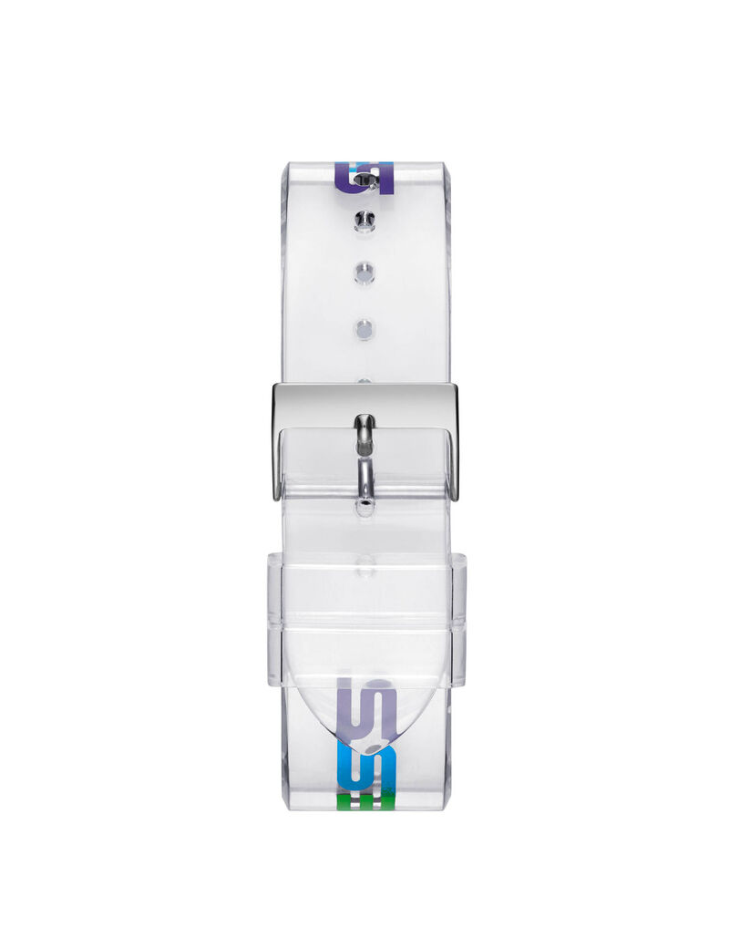 Red And Transparent Kids Watch