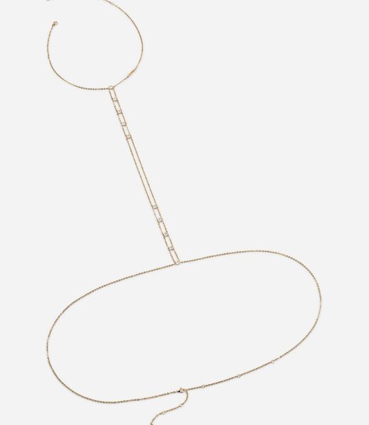 guess all eyes on me body chain