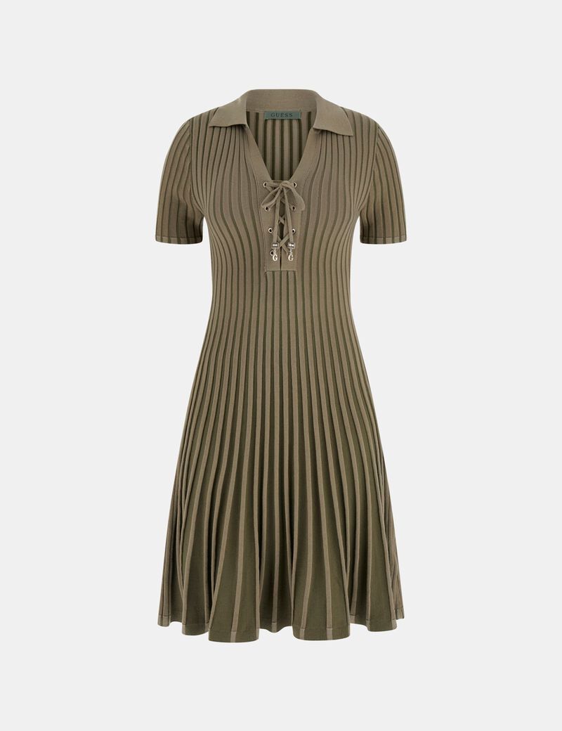 SS POLO LACE-UP REGINA SWTR DR
