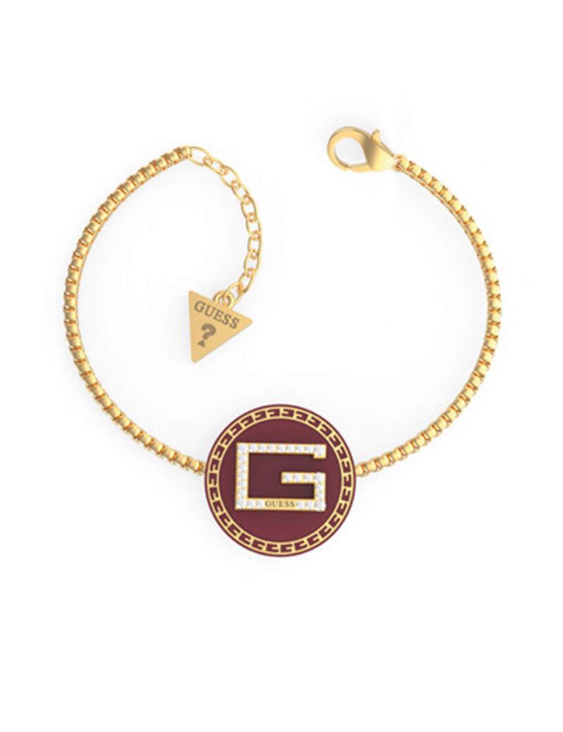 Gold Logo Chain Bracelet