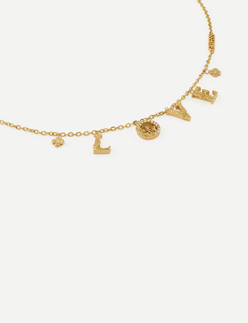 16-18" Love flowers necklace