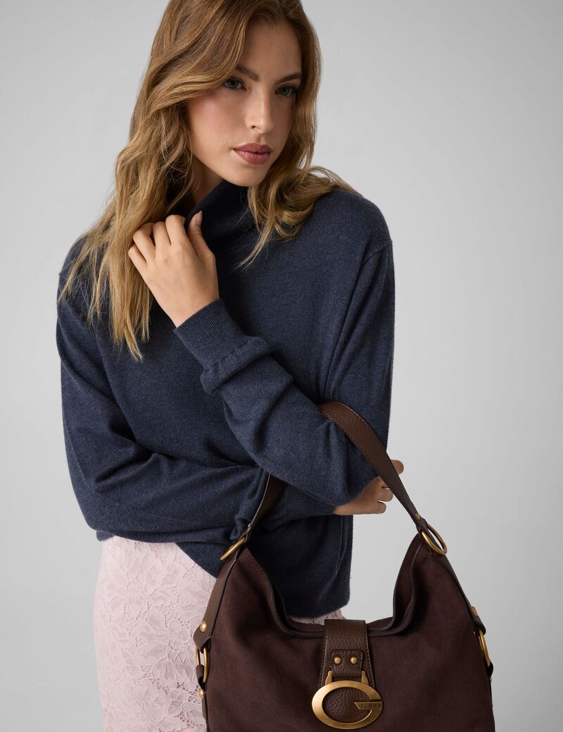 guess camden large shoulder bag