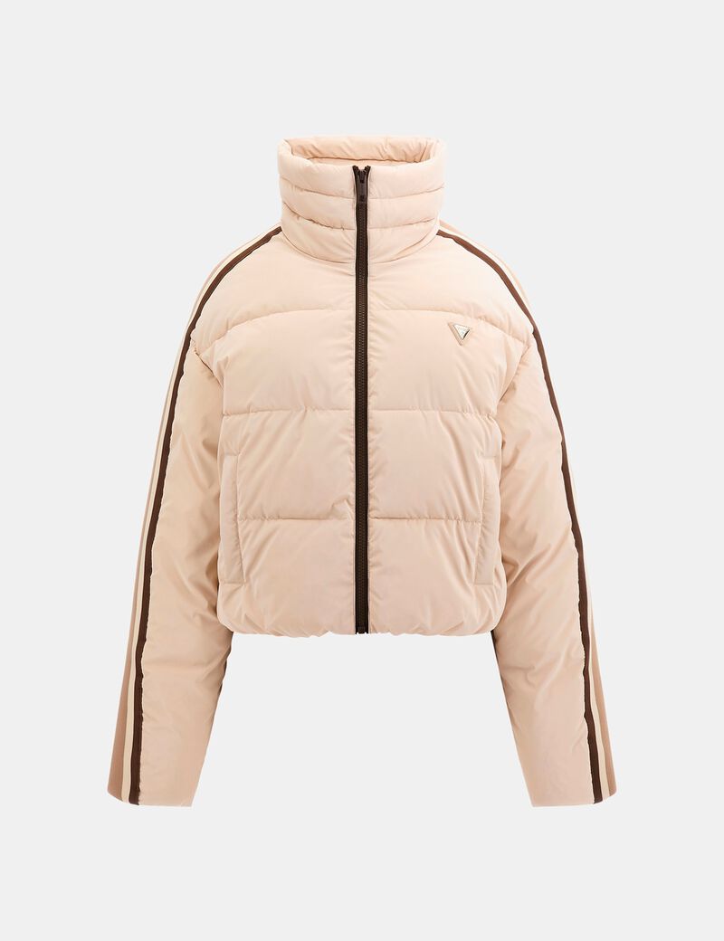 Contrasting band puffer