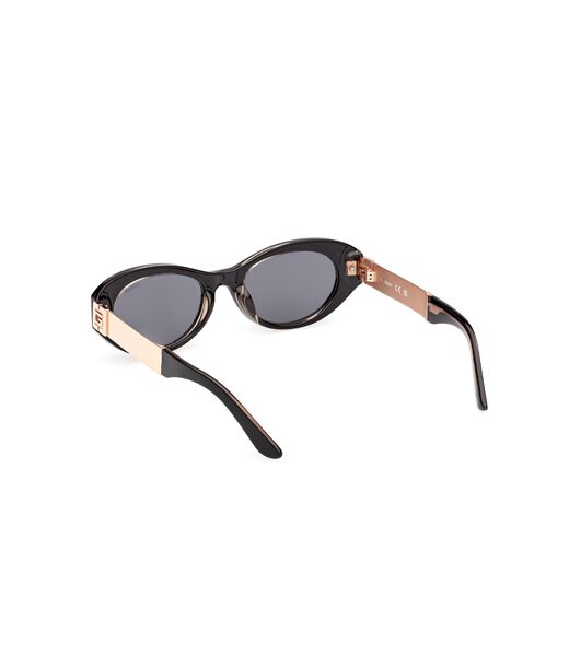Oval plastic sunglasses