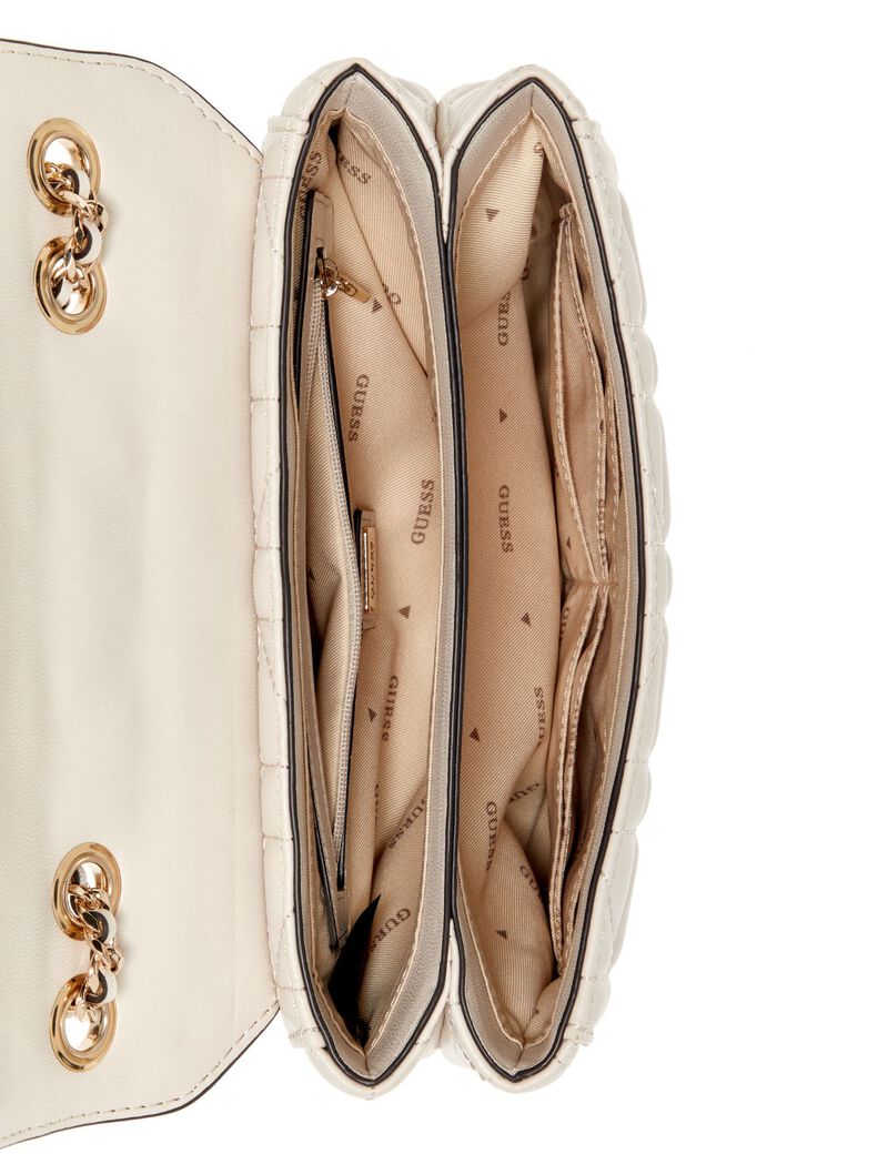 Edita convertible crossbody flap bag