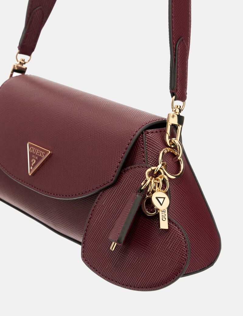 Bolena saffiano mini shoulder bag