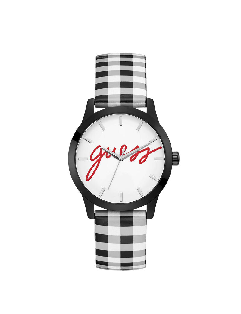 Black And White Logo Watch