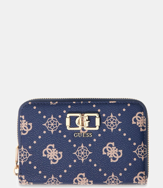 Emelie Logo Medium Zip Around