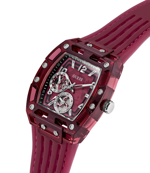 Mens Color Rectangle Analog Watch