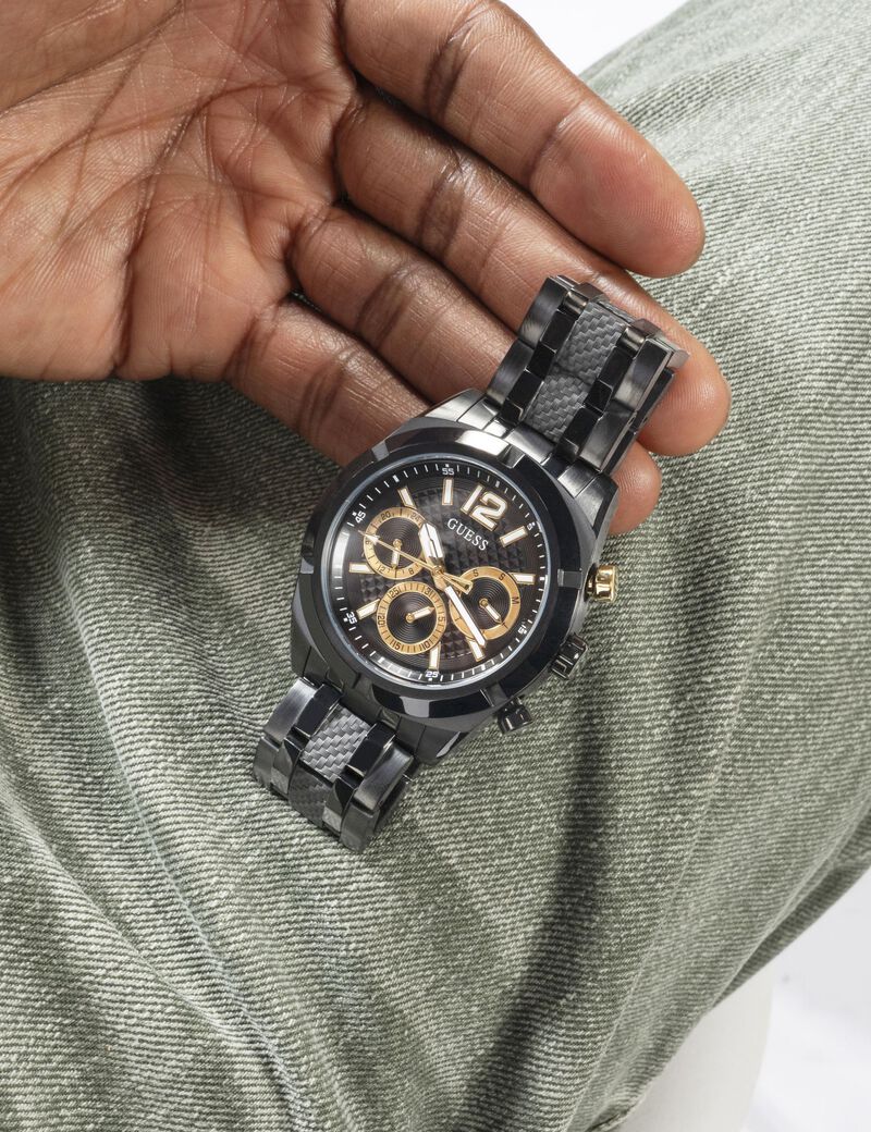 ساعة متعددة الوظائف مصنوعة من الفولاذ المقاوم للصدأ