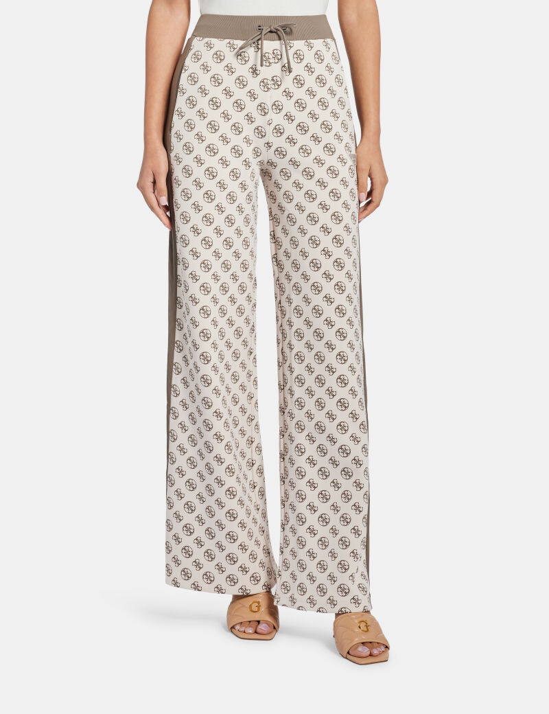 All Over 4G Logo Straight Pant